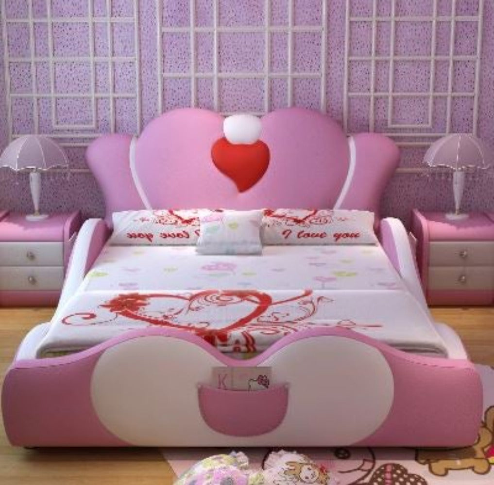 Furniture Bed With Girls Furniture Girls Princess Twin Bed Upholstered Kids  Twin Bed Girls, image size:1017x1000