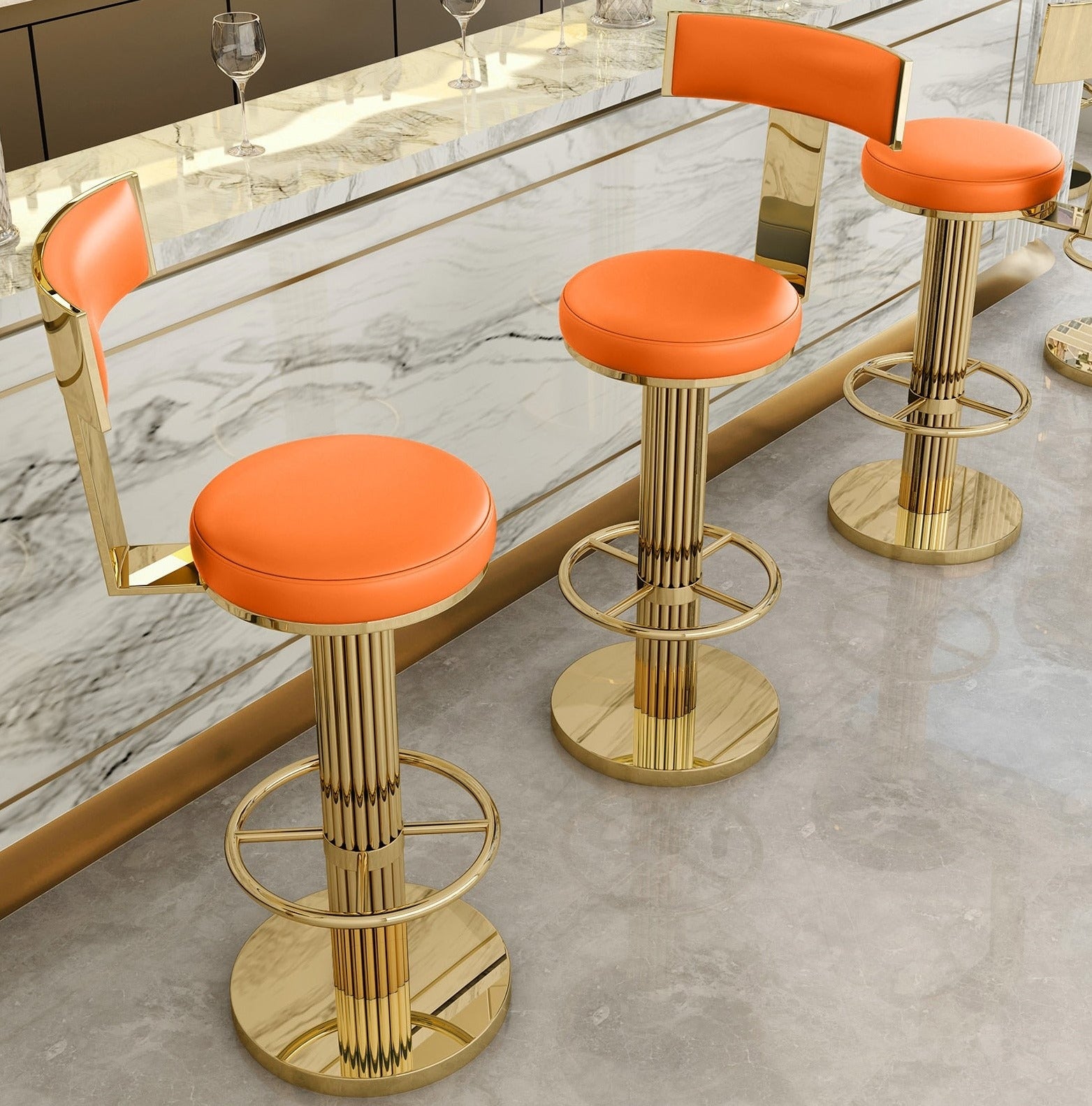 Kitchen Rasied Chair Set Of 3 Elegant Adjustable High Raised Chairs - Lixra.com