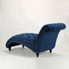 Lavish Design Modern Velvet Fabric Chaise Lounge / Lixra