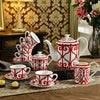 Traditionally Design Porcelain On-Glazed Dinnerware Set / Lixra