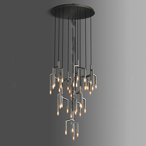 Modern Luxurious Delectable Copper Finish Pendant Lights - Lixra