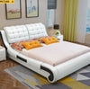 Stylish Luxurious Aesthetic Leather Soft Bed - Lixra
