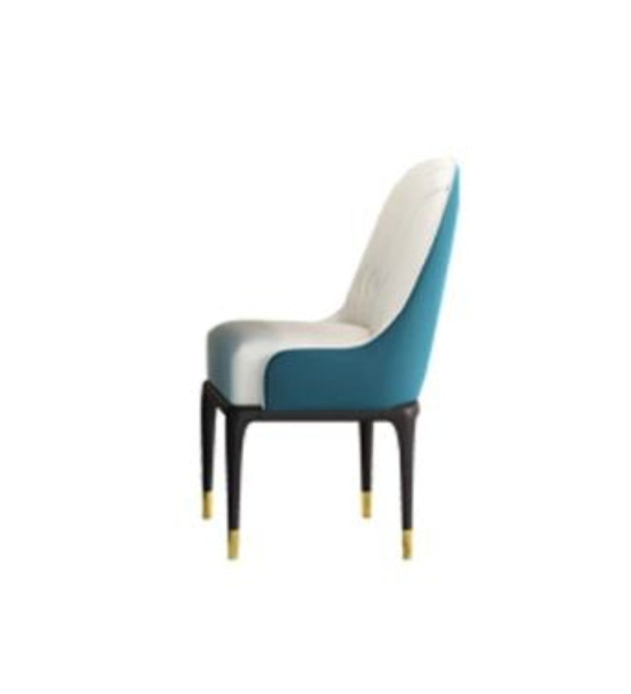 Spacious Comfort Modern Designed Leather Dining Chair - Lixra