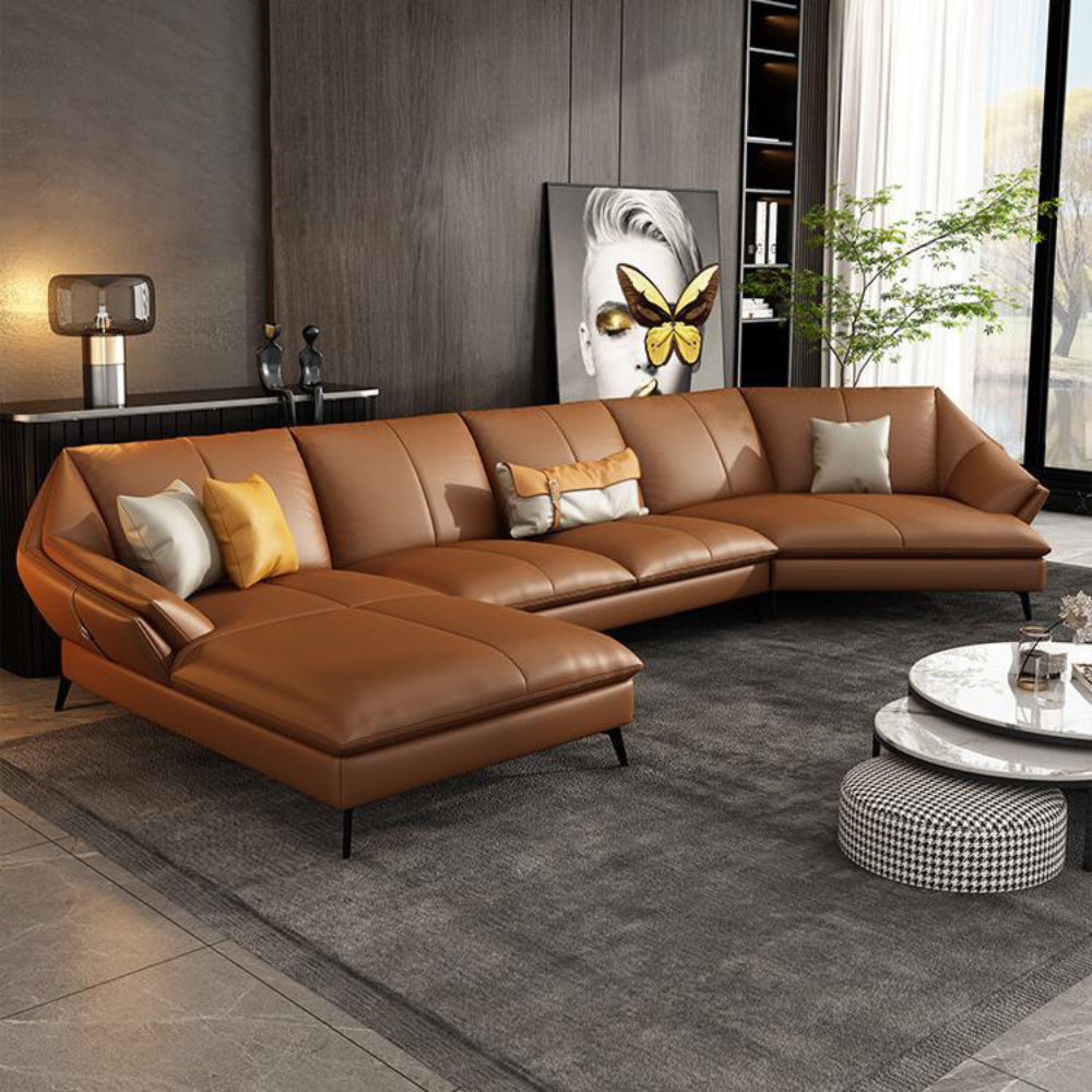 Leather Sectional Sofa Lixra