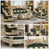 European Style Royal Luxurious Leather Sofa Set / Lixra