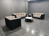 Magnolious Design Resplendent Fabric Sofa Set / Lixra