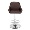 Contemporary Style Set of 2 High-Raised Rotatable Chair