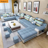 Modern Splendid Leather Sectional Sofa Set / Lixra