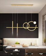 Modern Aesthetic Iron Finish Pendant Light - Lixra