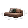 Ergonomic Design Modern Sectional Sofa / Lixra