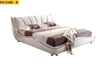 Modern Design Soft Leather Bed - Lixra