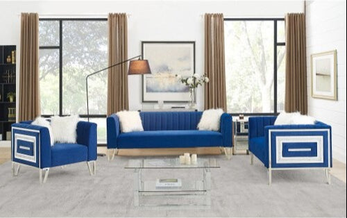 3 Piece Living Room Sofa Set With Love Sofa / Lixra