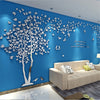 Ornate 3D Acrylic Wall Sticker For Home Decoration-Lixra