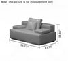 Exquisite Design Modern Leather Upholstered Sofa Set / Lixra