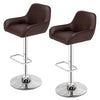 Contemporary Style Set of 2 High-Raised Rotatable Chair / Lixra