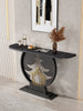 Contemporary  Luxurious Marble Top Accent Table / Lixra
