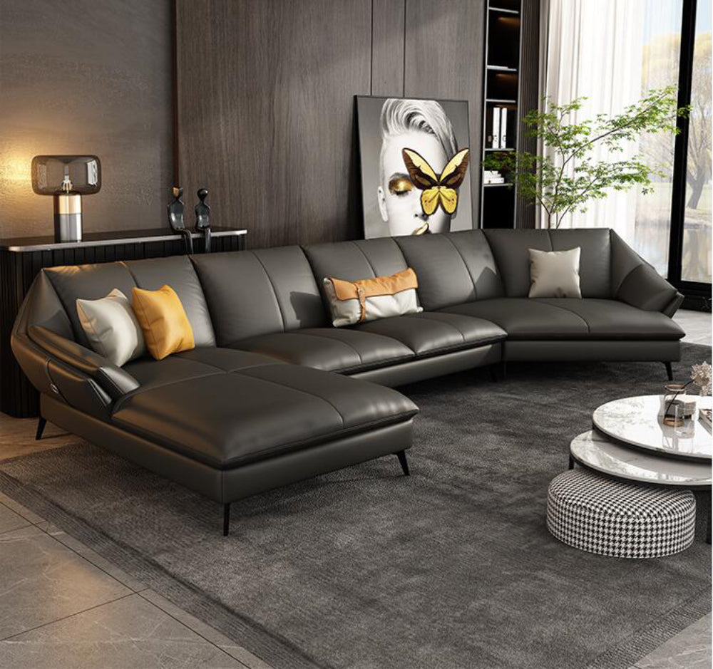 Leather Sectional Sofa Lixra