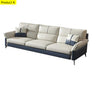 Imperial Modern Classic Style 3 Seater Leather Sofa - Lixra