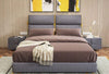 Contemporary Modern Fabric Bed - Lixra