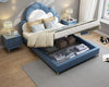 Cute Cloud Design Children's Bed With Storage - Lixra