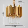 Superlative Design Crystal Modern Pendant Lights - Lixra