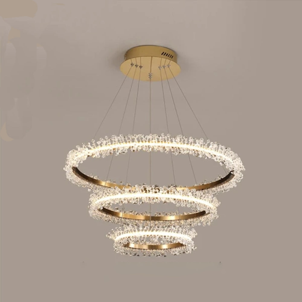 Modern Gleamy Crystal Stunning Aesthetic Pendant Light - Lixra