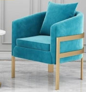 Set Of 2 Fabric Accent Chair / Lixra