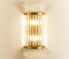 Cylindrical Shaped Gleamy Crystal LED Wall Sconces - Lixra