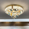 Dazzling Luxury Crystal Gold Ceiling Light - Lixra
