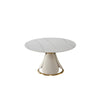 Glossy Finish Sintered Stone Table Top Dining Table Set / Lixra