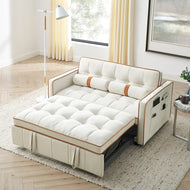 Modern Adjustable Velvet Sofa Bed / Lixra