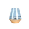 Stylish Transparent Glass Vase For Home Decoration / Lixra