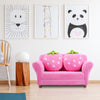 Modern Delectable Pink Colored Kids Sofa / Lixra