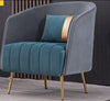 Modern Sophisticated Fabric Leisure Accent Chair - Lixra