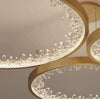 Dazzling Luxurious Ring Crystal Modern Pendant Light / Lixra