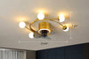 Modern Style Home Decor Ceiling Fan with LED Light / Light