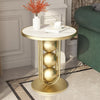 Transcendent Light Luxurious Marble-Top Side Table-Lixra