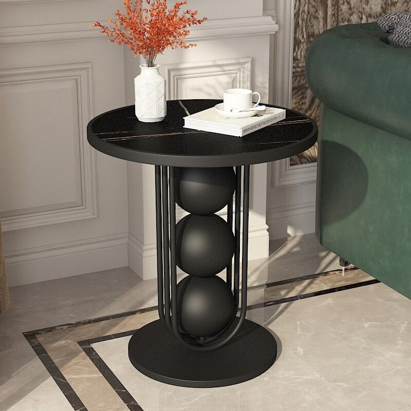Light Luxurious Marble-Top Side Table / Lixra