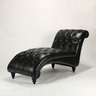 Modern  Luxurious Button Tufted Chaise Lounge / Lixra
