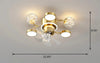 Voguish Style Sumptuous Ceiling Fan With LED Light / Lixra