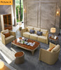 Stylish And Luxurious Comfy Leather Sofa For Living Room / Lixra