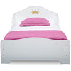 Contemporary Style Innovative Princess Crown Kids Bed / Lixra