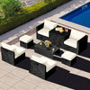 Modern Magnificent PE Rattan Outdoor Sectional Sofa Set - Lixra