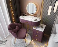 Modern Minimalist Marble Table-Top Dresser Cabinet / Lixra