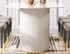 Light Luxury Fine Finish Marble Top Dining Table Set - Lixra