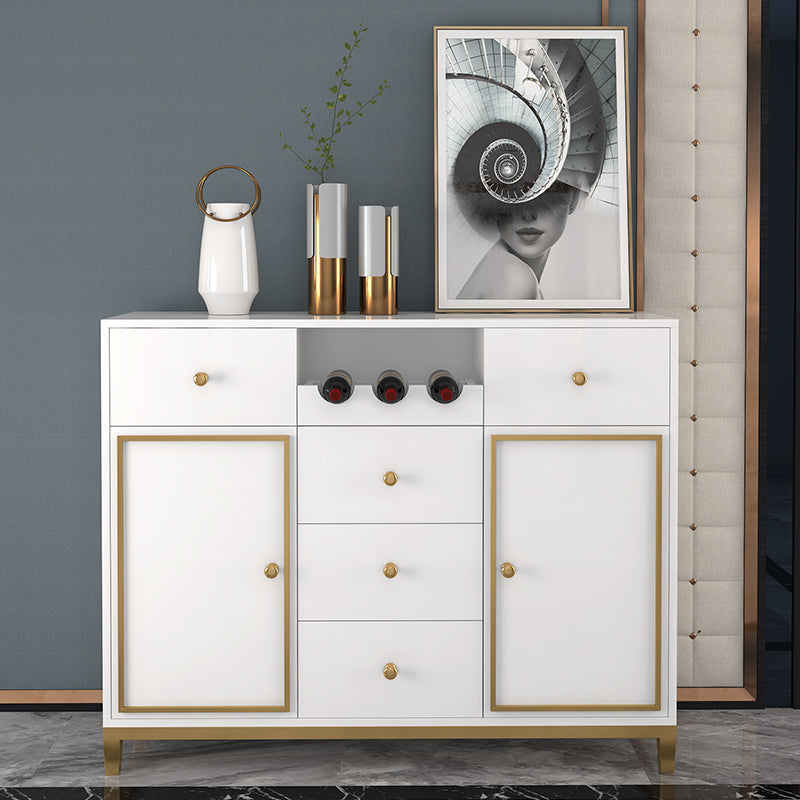 Modern Glossy Finish Palatial Wooden Cabinet / Lixra