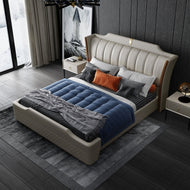 Exceptionally Crafted Modern Designer Leather Bed / Lixra
