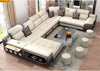 Modern Distinctive Comfy Leather Aesthetic Sectional Sofa - Lixra