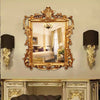 Vintage Style Dazzle Gold  Finish Decorative Wall Mirror-Lixra