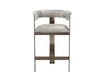 Multi-Purpose Modern Style Stainless Steel High Raised Chair / Lixra